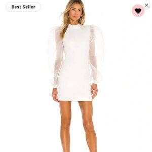 Revolve NBD Bao Dress In white. Worn Once!